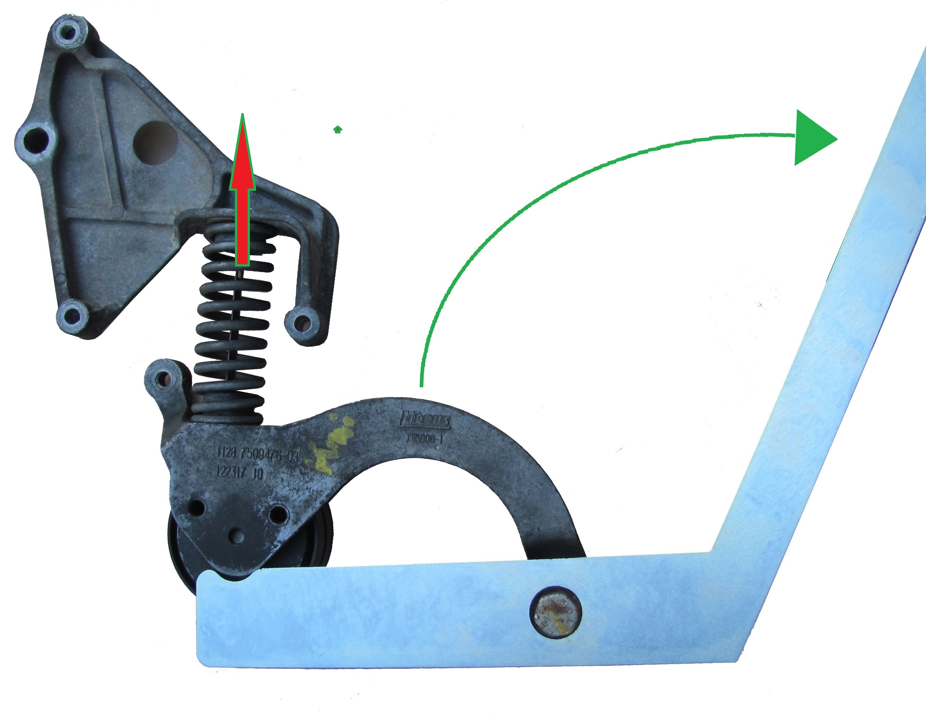 Drive/fan/alternator belt tool kit lever+lock BMW Mini Cooper S R53 Tensioner 52 eBay